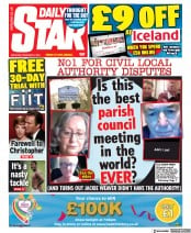 Daily Star () Newspaper Front Page for 6 February 2021