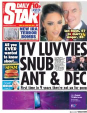 Daily Star () Newspaper Front Page for 6 March 2019