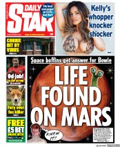Daily Star () Newspaper Front Page for 6 March 2020