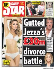 Daily Star () Newspaper Front Page for 6 May 2014
