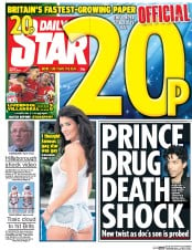 Daily Star () Newspaper Front Page for 6 May 2016