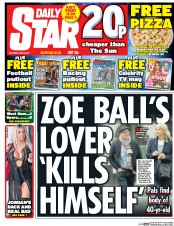 Daily Star () Newspaper Front Page for 6 May 2017