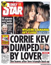 Daily Star () Newspaper Front Page for 6 June 2013