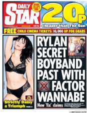 Daily Star () Newspaper Front Page for 6 September 2016