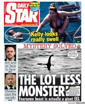 Daily Star () Newspaper Front Page for 6 September 2019