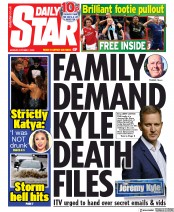 Daily Star () Newspaper Front Page for 7 October 2019