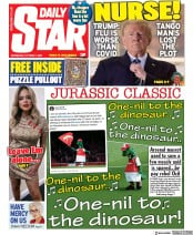 Daily Star () Newspaper Front Page for 7 October 2020