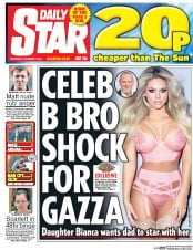 Daily Star () Newspaper Front Page for 7 December 2016