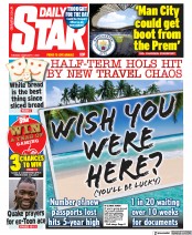 Daily Star () Newspaper Front Page for 7 February 2023