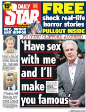 Daily Star () Newspaper Front Page for 7 March 2014