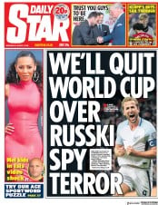 Daily Star () Newspaper Front Page for 7 March 2018