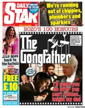 Daily Star () Newspaper Front Page for 7 March 2023