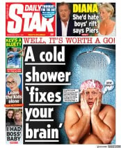Daily Star () Newspaper Front Page for 7 April 2021