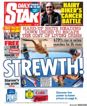 Daily Star () Newspaper Front Page for 7 May 2022