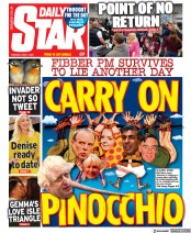 Daily Star () Newspaper Front Page for 7 June 2022