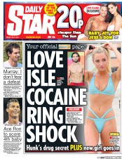 Daily Star () Newspaper Front Page for 7 July 2017