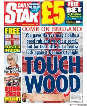 Daily Star () Newspaper Front Page for 7 July 2021