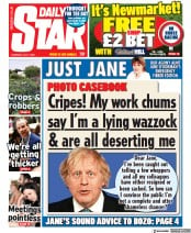 Daily Star () Newspaper Front Page for 7 July 2022