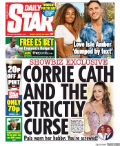Daily Star () Newspaper Front Page for 7 September 2019