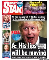 Daily Star () Newspaper Front Page for 7 September 2021