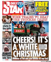 Daily Star () Newspaper Front Page for 8 November 2021