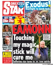 Daily Star () Newspaper Front Page for 8 January 2022