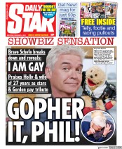Daily Star () Newspaper Front Page for 8 February 2020
