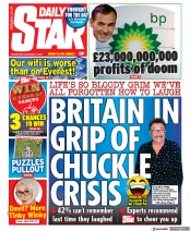 Daily Star () Newspaper Front Page for 8 February 2023