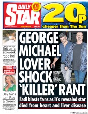 Daily Star () Newspaper Front Page for 8 March 2017