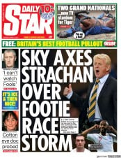 Daily Star () Newspaper Front Page for 8 April 2019
