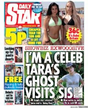 Daily Star () Newspaper Front Page for 8 August 2020