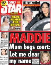 Daily Star () Newspaper Front Page for 9 October 2013