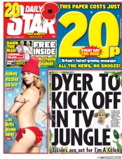 Daily Star () Newspaper Front Page for 9 November 2015