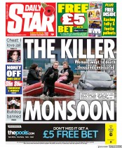 Daily Star () Newspaper Front Page for 9 November 2019