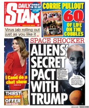 Daily Star () Newspaper Front Page for 9 December 2020