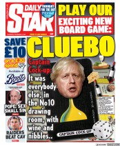 Daily Star () Newspaper Front Page for 9 December 2021