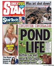 Daily Star () Newspaper Front Page for 9 January 2020