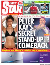 Daily Star () Newspaper Front Page for 9 April 2018
