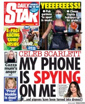 Daily Star () Newspaper Front Page for 9 June 2020