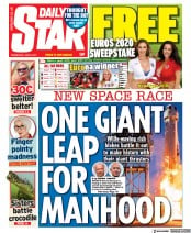 Daily Star () Newspaper Front Page for 9 June 2021