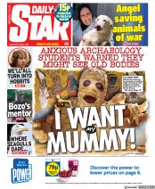 Daily Star () Newspaper Front Page for 9 June 2022