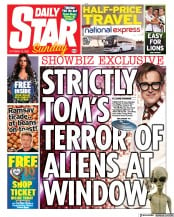 Daily Star Sunday () Newspaper Front Page for 10 October 2021
