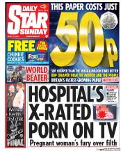Daily Star Sunday () Newspaper Front Page for 10 April 2016
