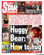 Daily Star Sunday () Newspaper Front Page for 16 May 2021