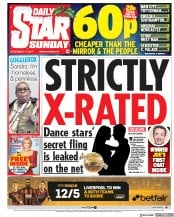 Daily Star Sunday () Newspaper Front Page for 17 December 2017