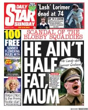 Daily Star Sunday () Newspaper Front Page for 21 March 2021