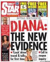 Daily Star Sunday () Newspaper Front Page for 22 September 2019