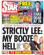 Daily Star Sunday () Newspaper Front Page for 23 September 2018