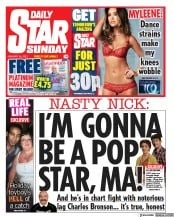Daily Star Sunday () Newspaper Front Page for 24 January 2021