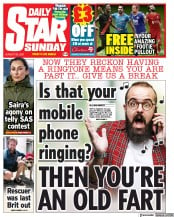 Daily Star Sunday () Newspaper Front Page for 29 August 2021